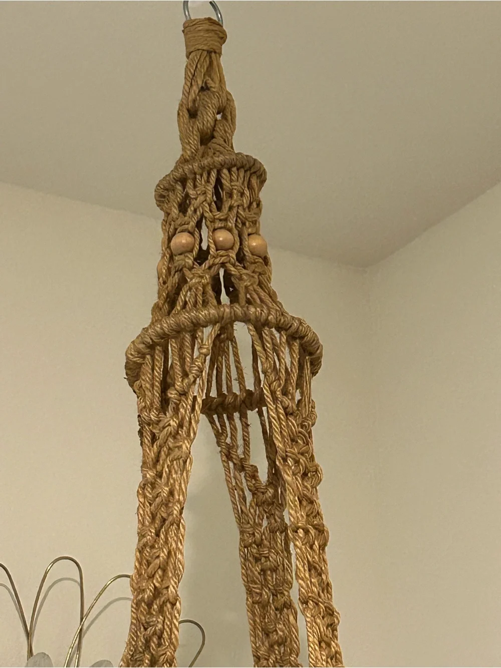 Handmade jute Macrame plant hanger